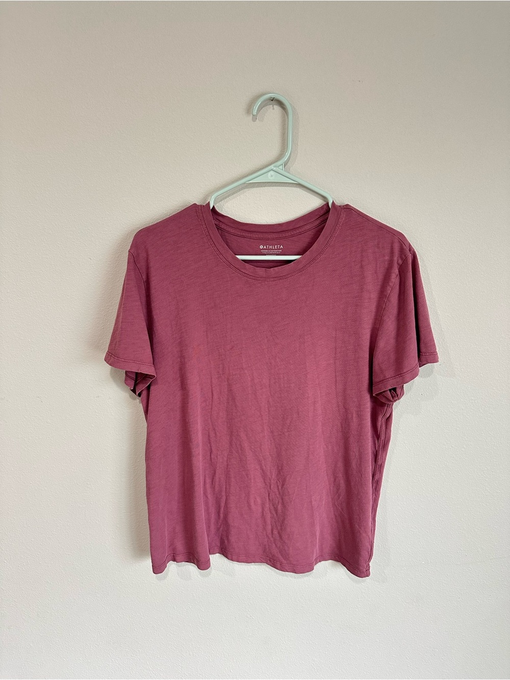 Athleta Organic Daily Relaxed Cotton T-Shirt size medium